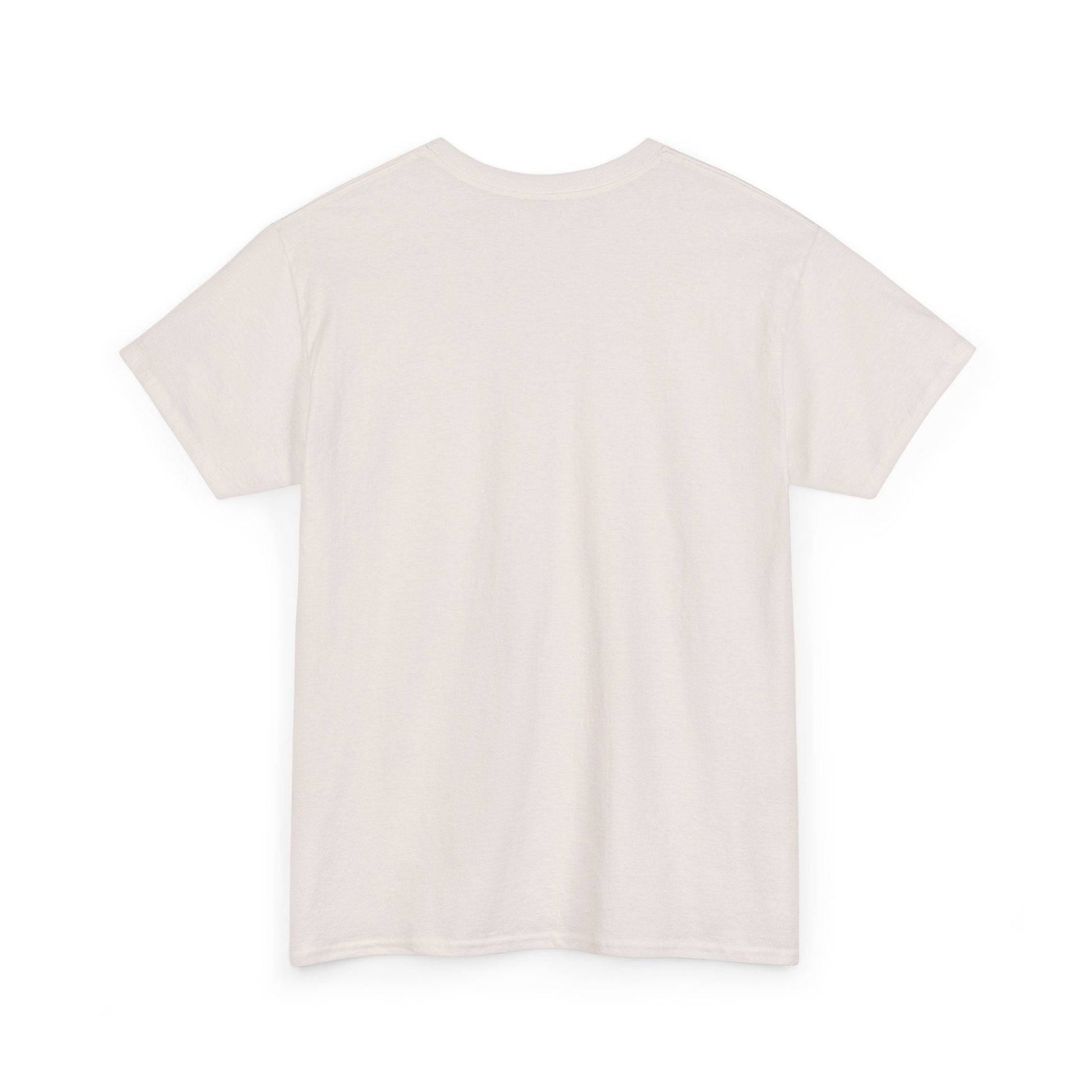 Patriotic "LOVE" Graphic Tee — American Flag Heart & Donut Design Printify