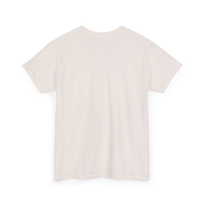 Patriotic "LOVE" Graphic Tee — American Flag Heart & Donut Design Printify