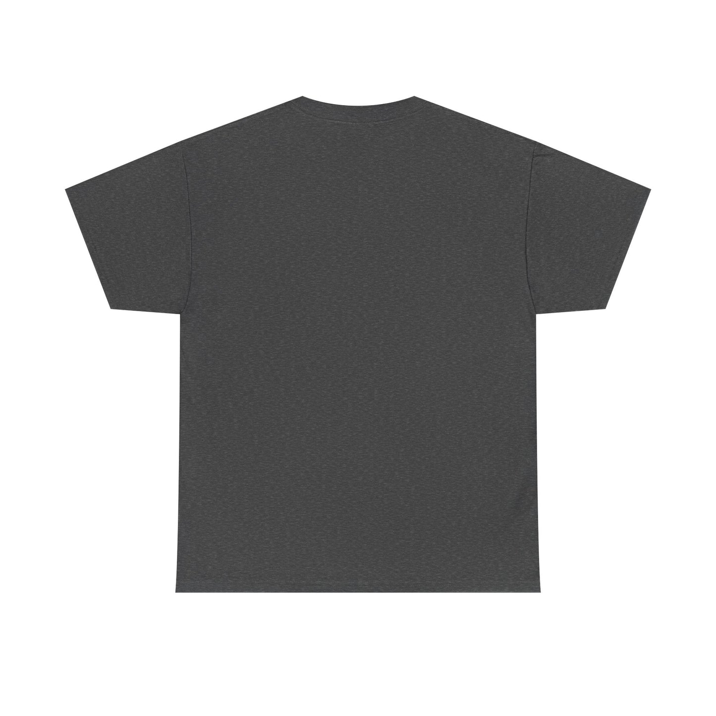Patriotic "LOVE" Graphic Tee — American Flag Heart & Donut Design Printify