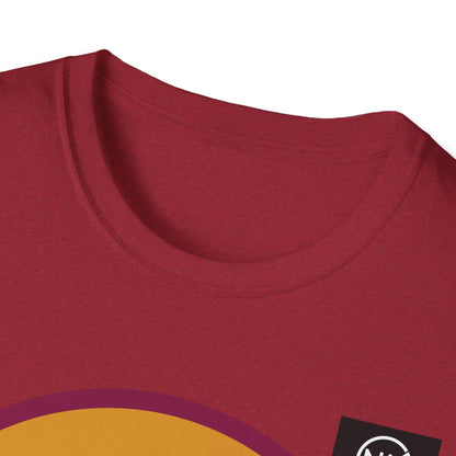 Sunset Palm T-Shirt — Retro Tropical Beach Graphic Tee Printify