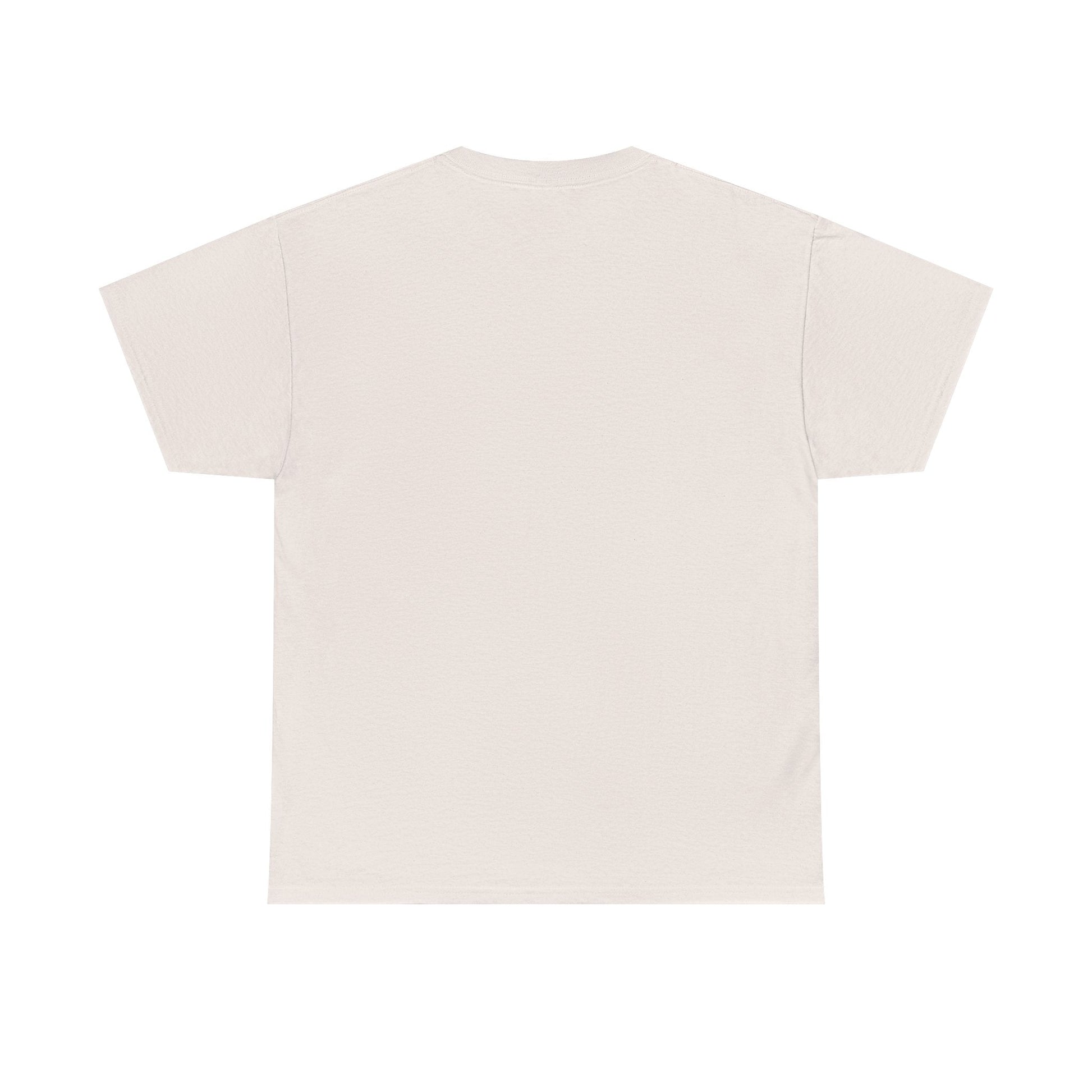Patriotic "LOVE" Graphic Tee — American Flag Heart & Donut Design Printify