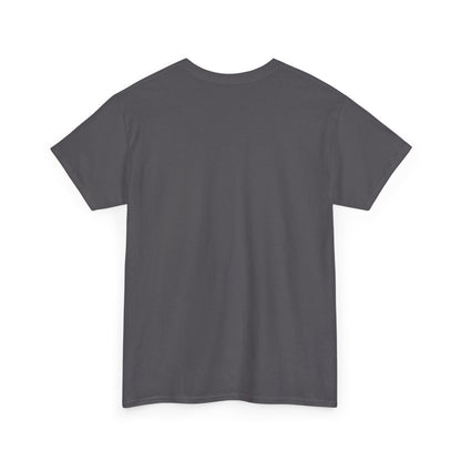 Patriotic "LOVE" Graphic Tee — American Flag Heart & Donut Design Printify