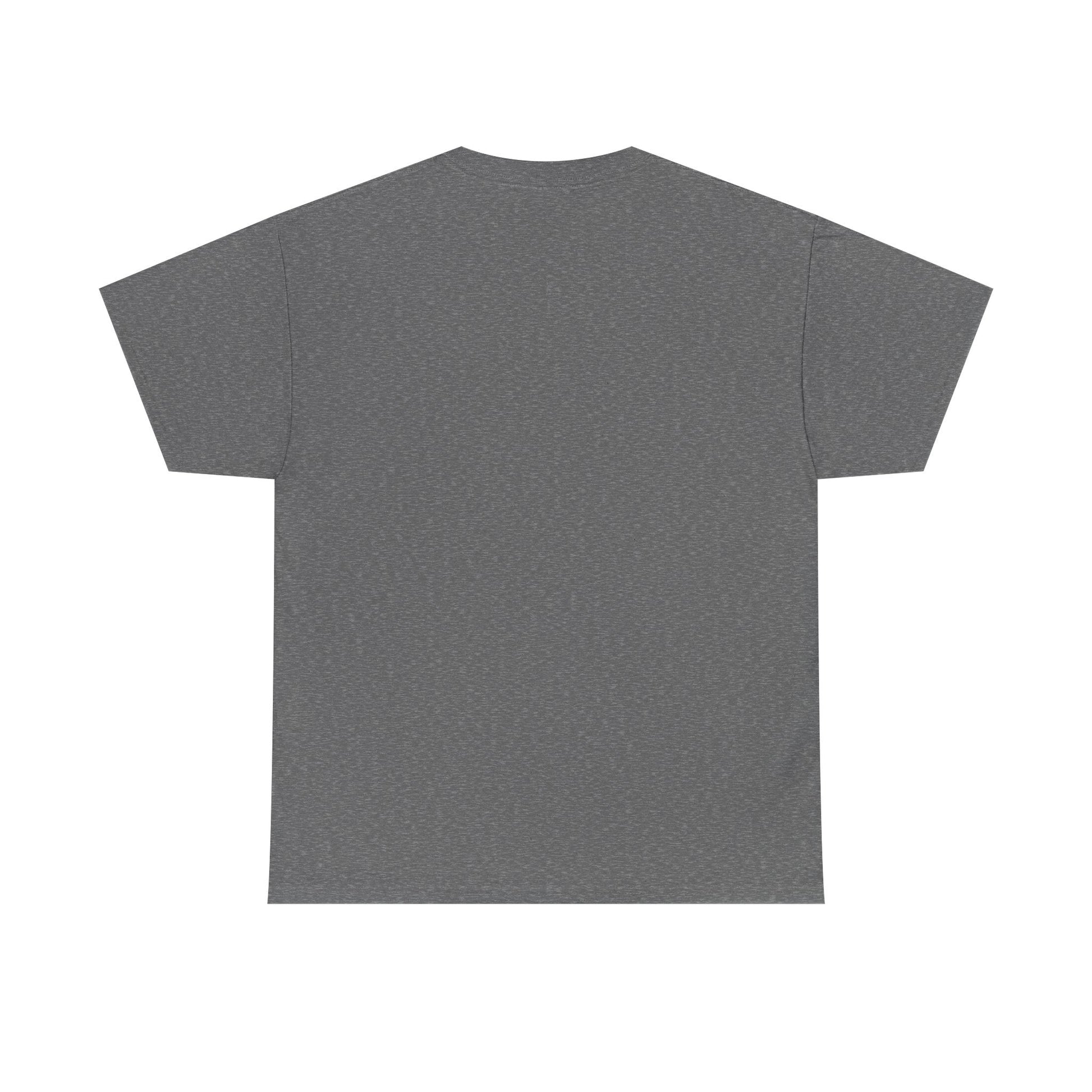 Patriotic "LOVE" Graphic Tee — American Flag Heart & Donut Design Printify