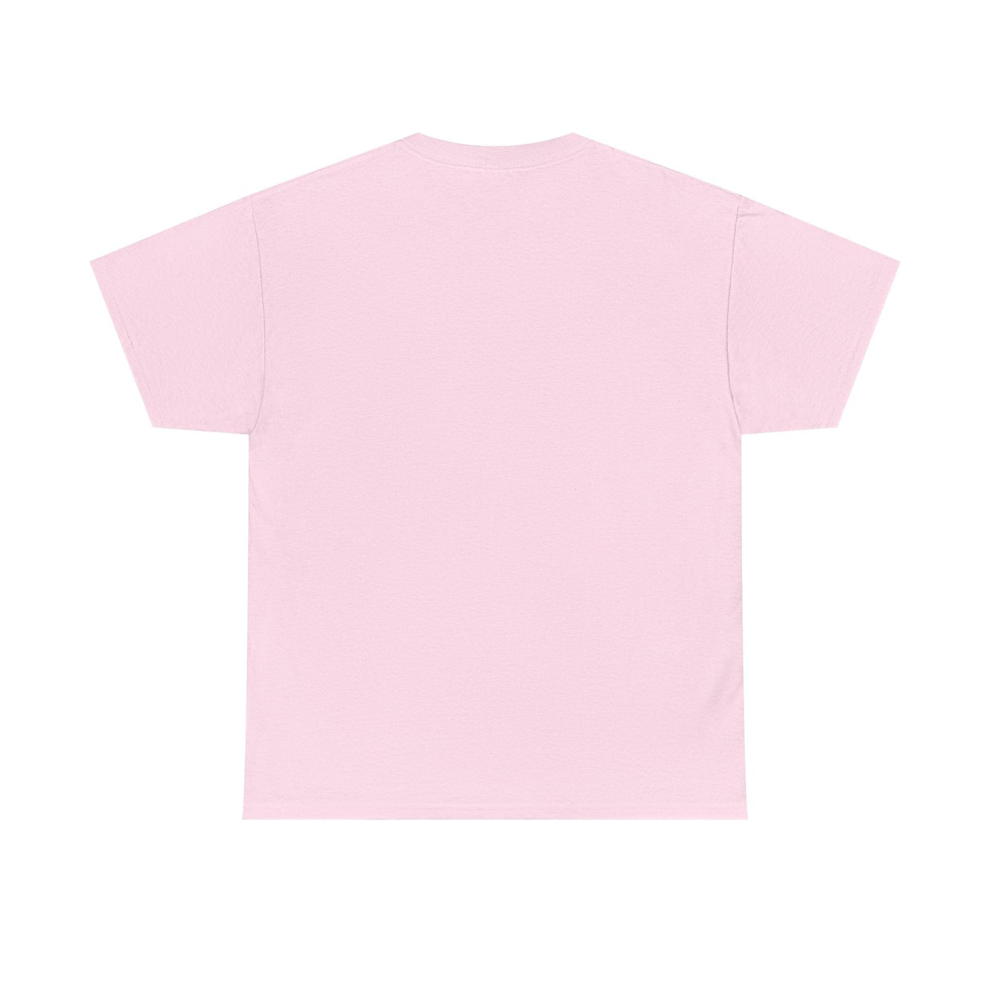 Patriotic "LOVE" Graphic Tee — American Flag Heart & Donut Design Printify