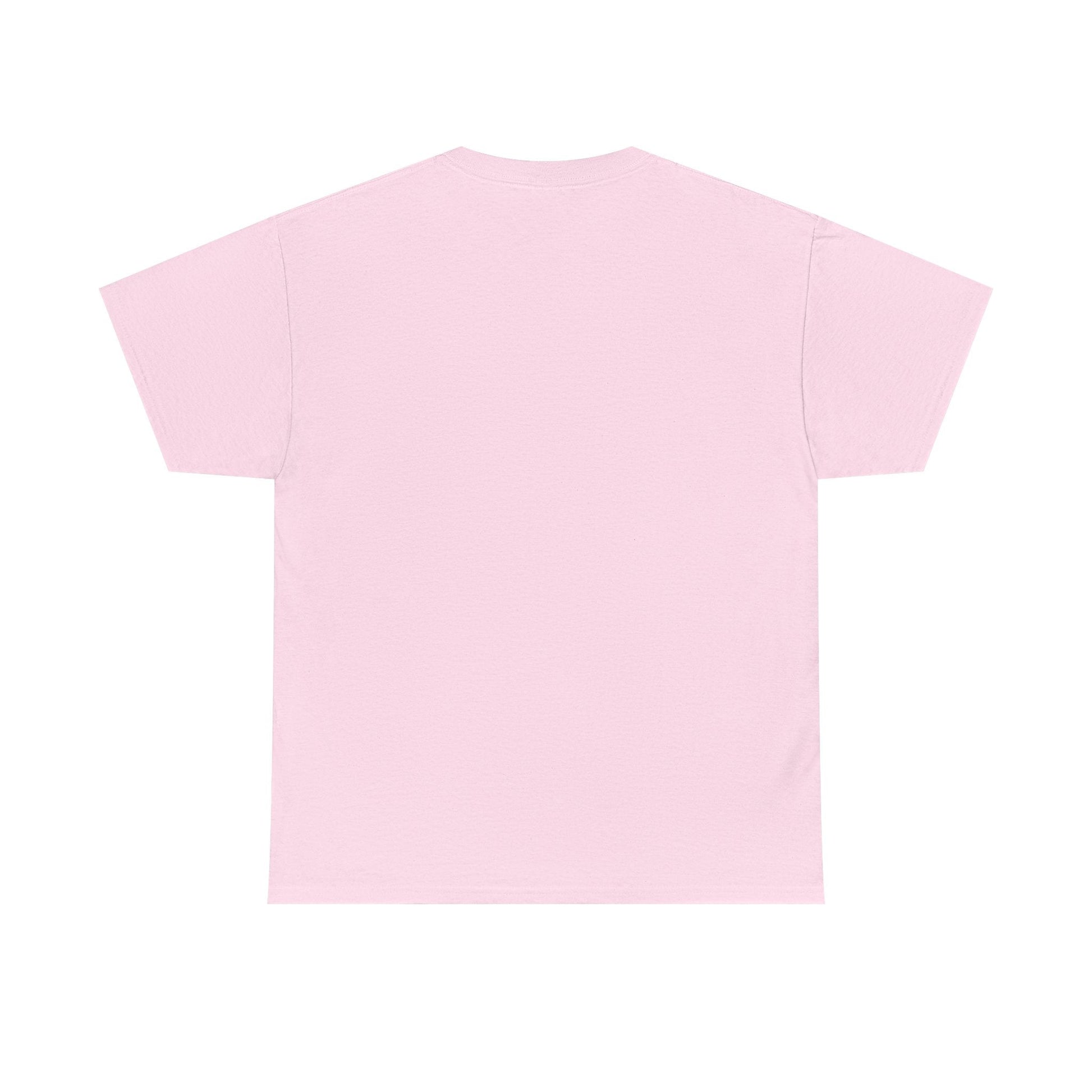 Patriotic "LOVE" Graphic Tee — American Flag Heart & Donut Design Printify