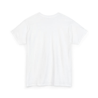 Patriotic "LOVE" Graphic Tee — American Flag Heart & Donut Design Printify