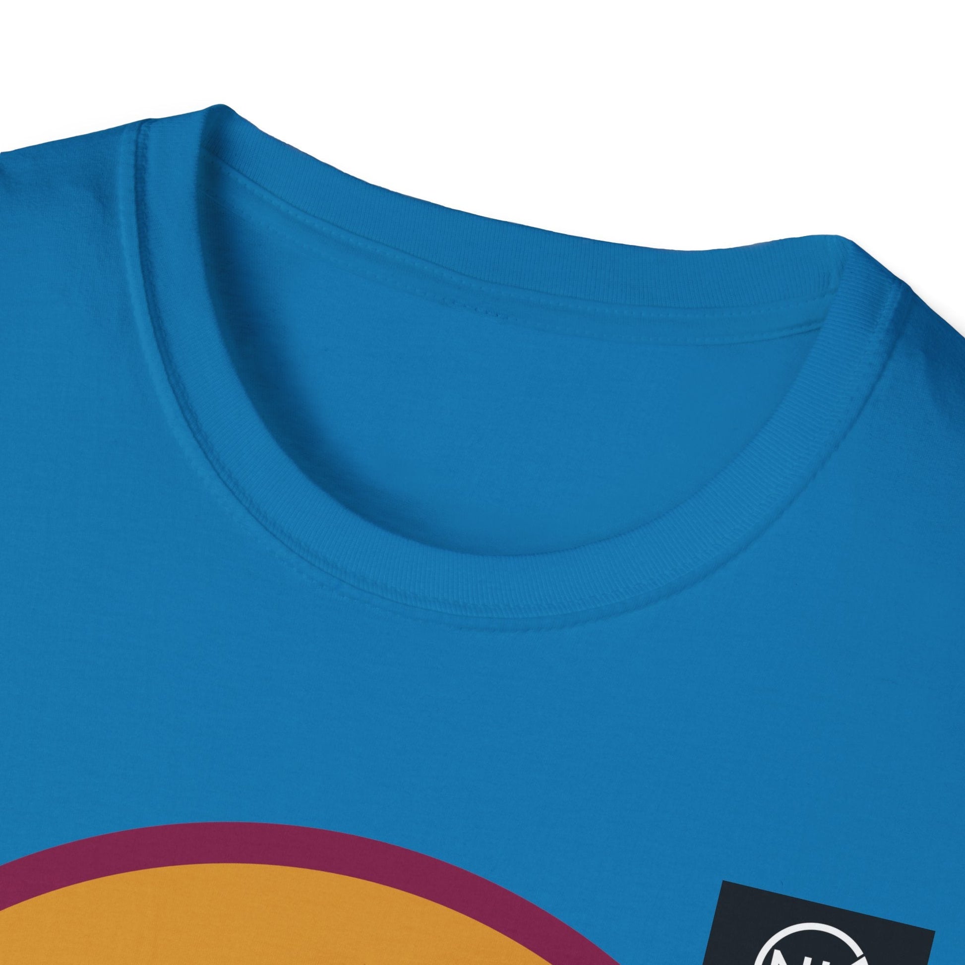 Sunset Palm T-Shirt — Retro Tropical Beach Graphic Tee Printify