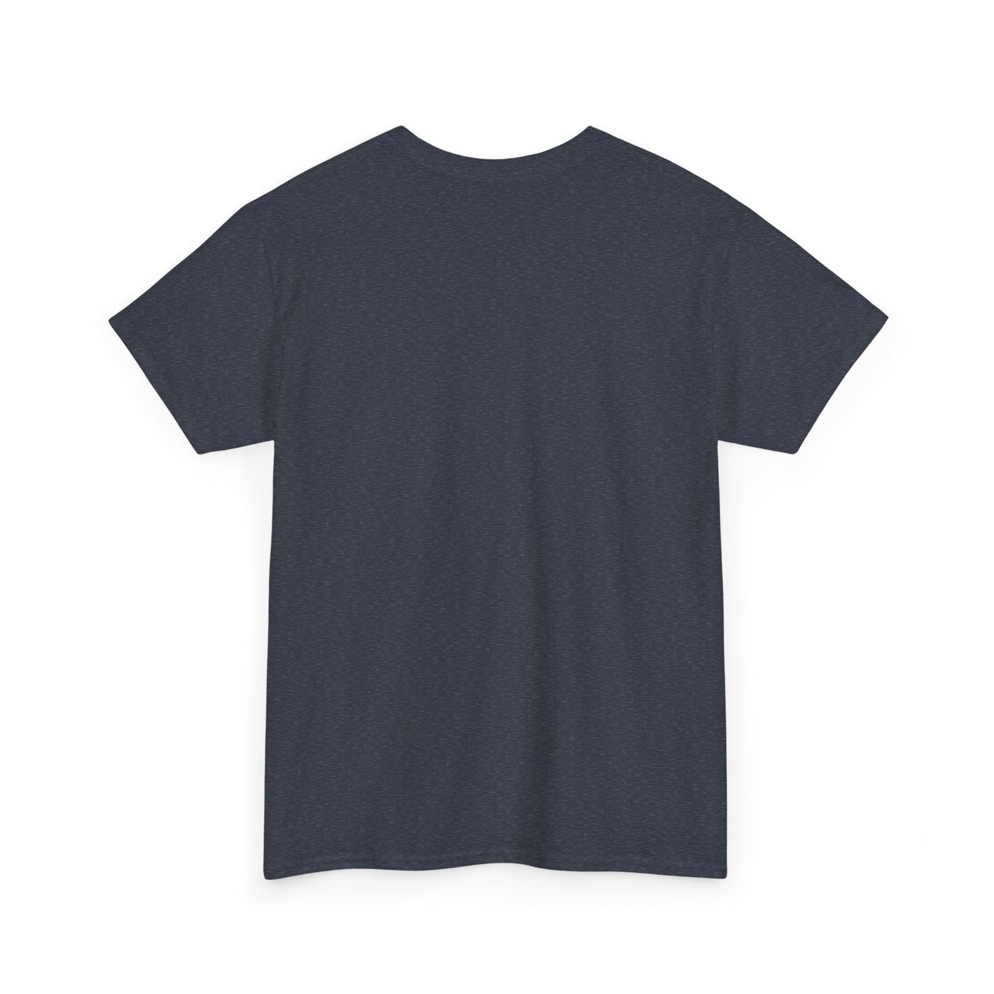 Patriotic "LOVE" Graphic Tee — American Flag Heart & Donut Design Printify