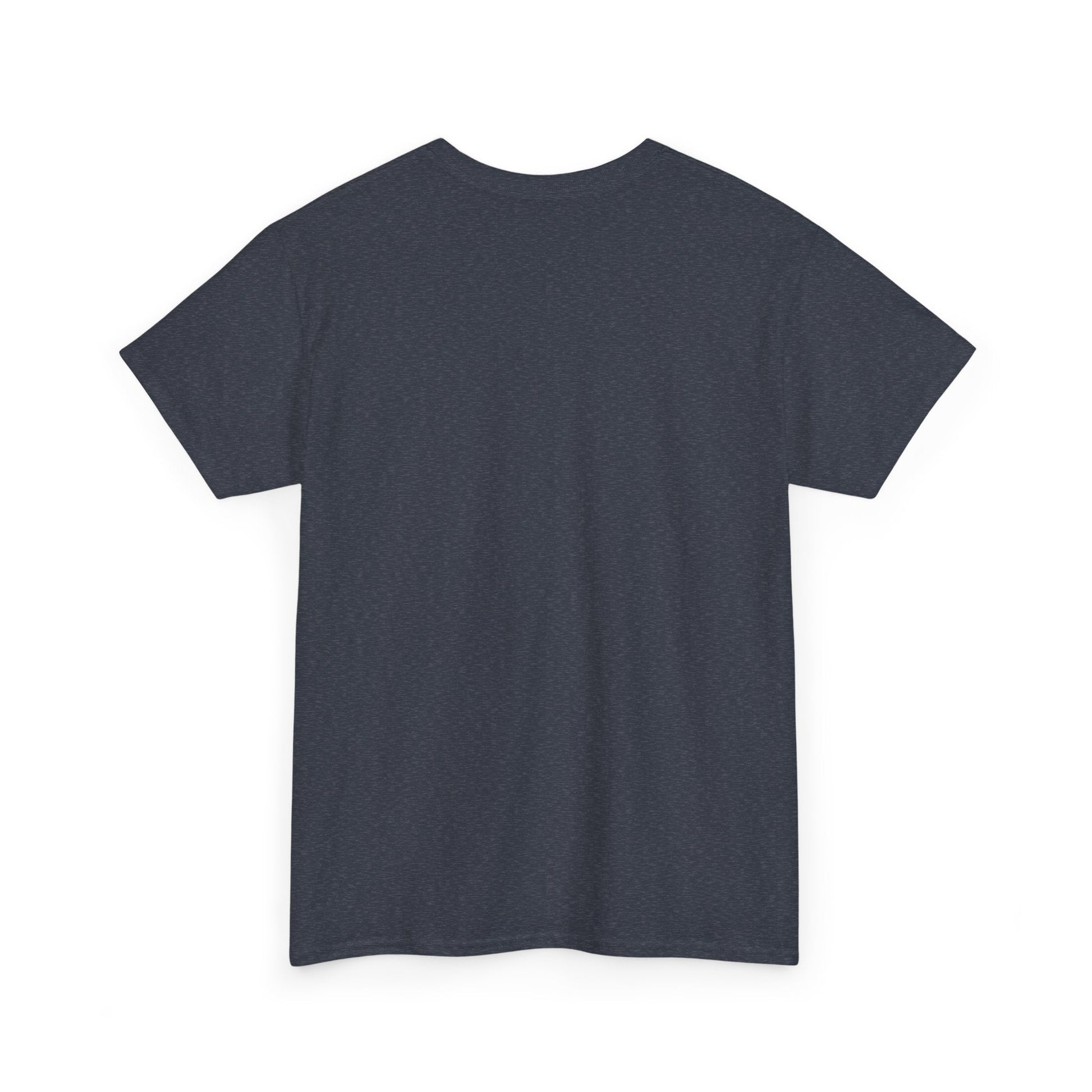 Patriotic "LOVE" Graphic Tee — American Flag Heart & Donut Design Printify