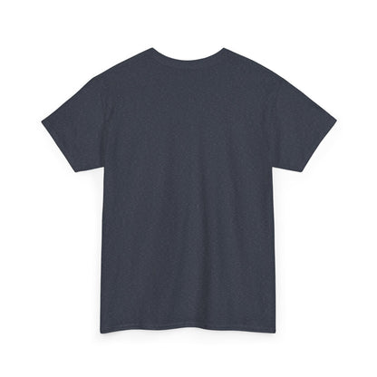 Patriotic "LOVE" Graphic Tee — American Flag Heart & Donut Design Printify
