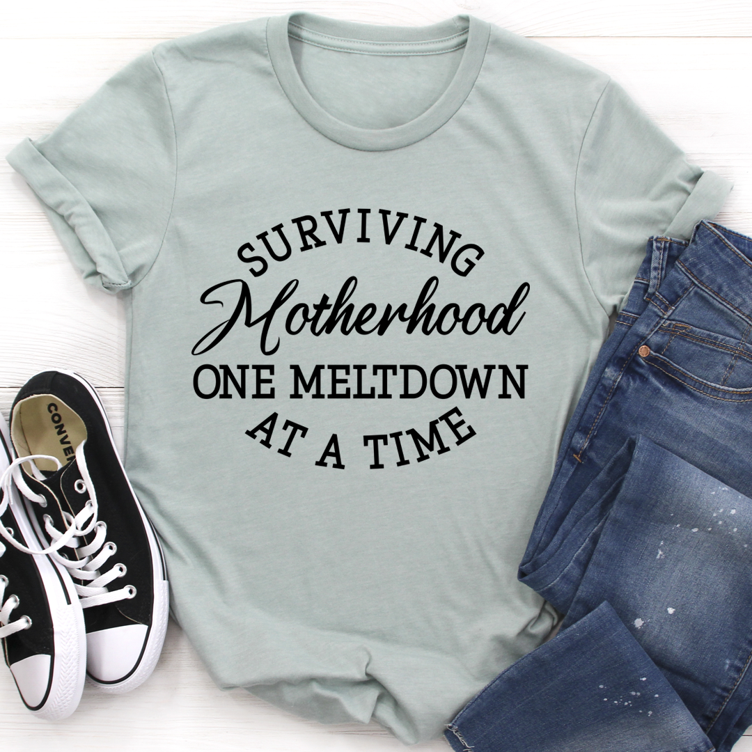 Surviving Motherhood T-Shirt MerchMallow