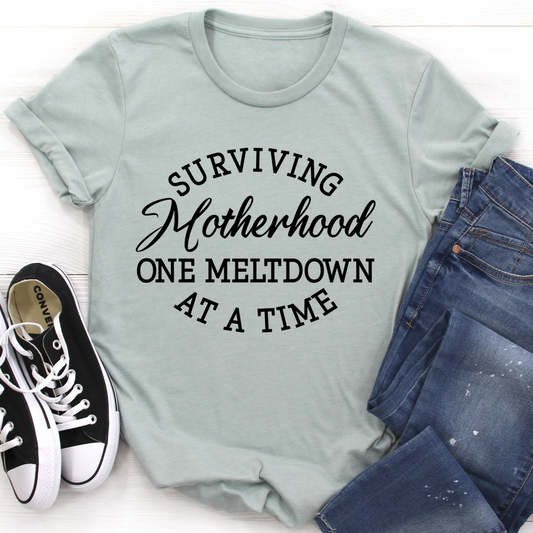 Surviving Motherhood T-Shirt MerchMallow