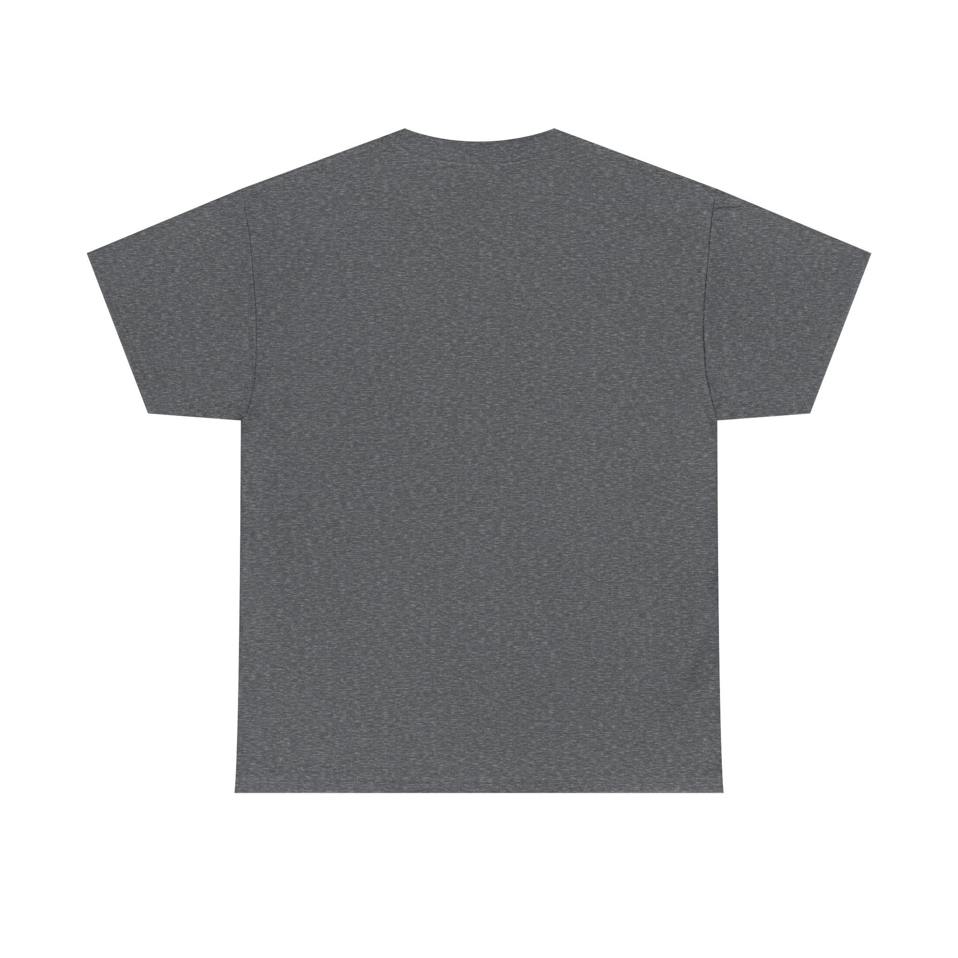 Patriotic "LOVE" Graphic Tee — American Flag Heart & Donut Design Printify