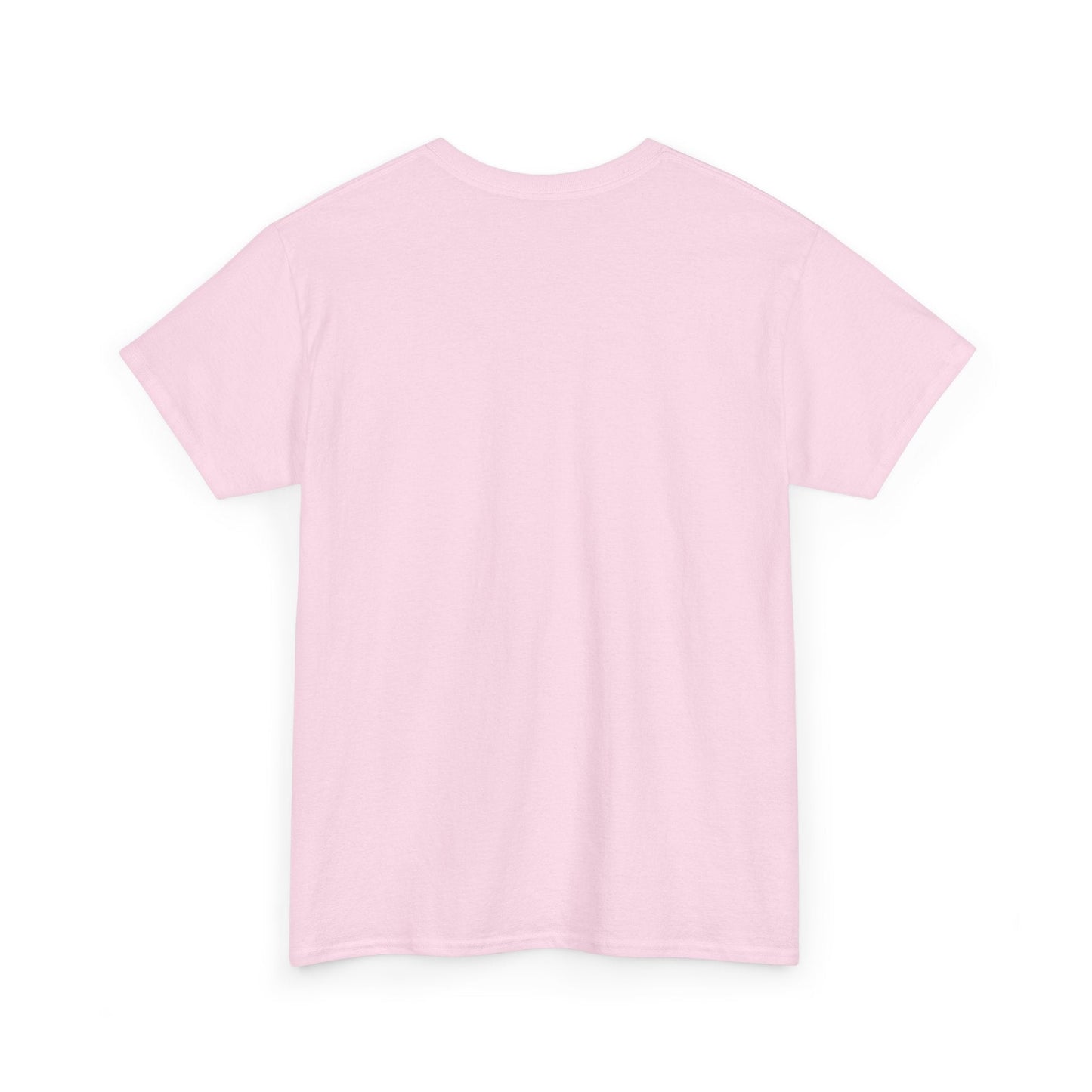 Patriotic "LOVE" Graphic Tee — American Flag Heart & Donut Design Printify