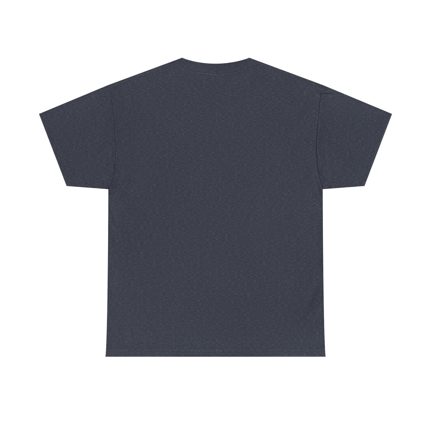 Patriotic "LOVE" Graphic Tee — American Flag Heart & Donut Design Printify