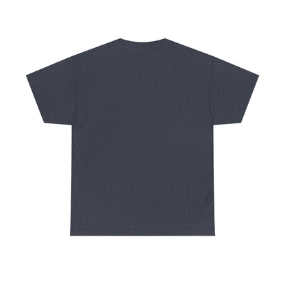 Patriotic "LOVE" Graphic Tee — American Flag Heart & Donut Design Printify