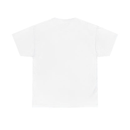 Patriotic "LOVE" Graphic Tee — American Flag Heart & Donut Design Printify