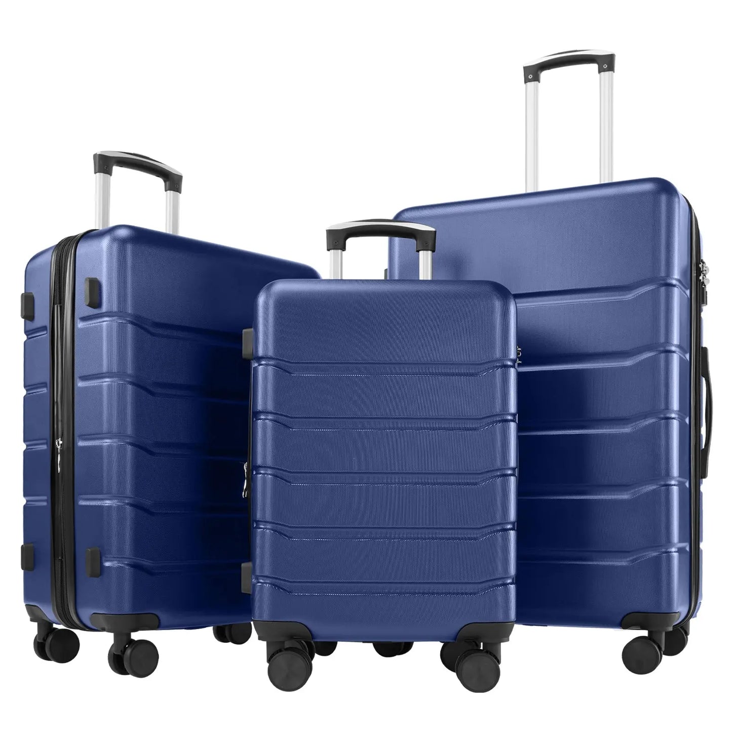 Hardshell Carry-On & Checked Luggage Set – 20, 24 & 28 Inch Spinner Suitcase with TSA Lock null