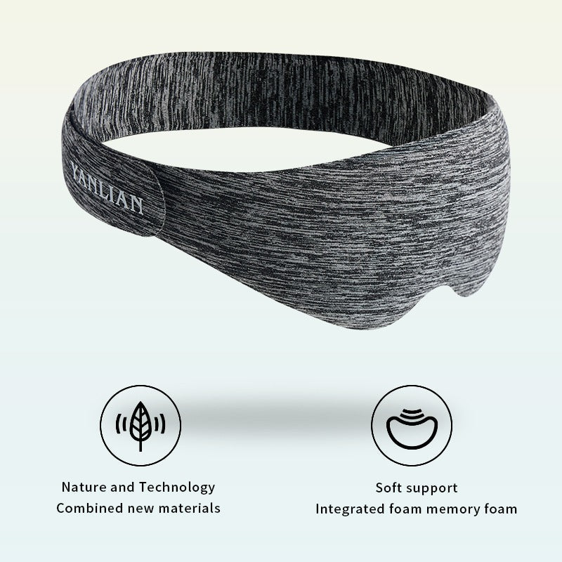 Light-shading Sleep Aid Eye Mask, Which Can Be Used For Travel And Home Office, Skin-friendly And Comfortable 3D Eye Mask, Shading And Breathable To Relieve Eye Fatigue null