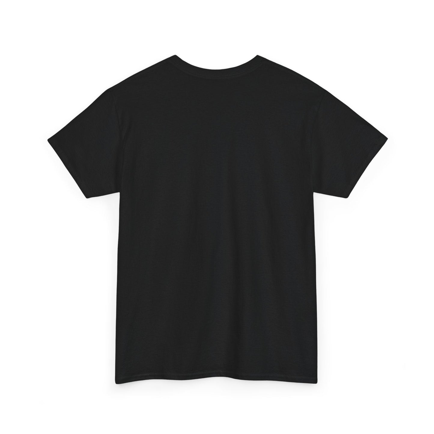 Patriotic "LOVE" Graphic Tee — American Flag Heart & Donut Design Printify