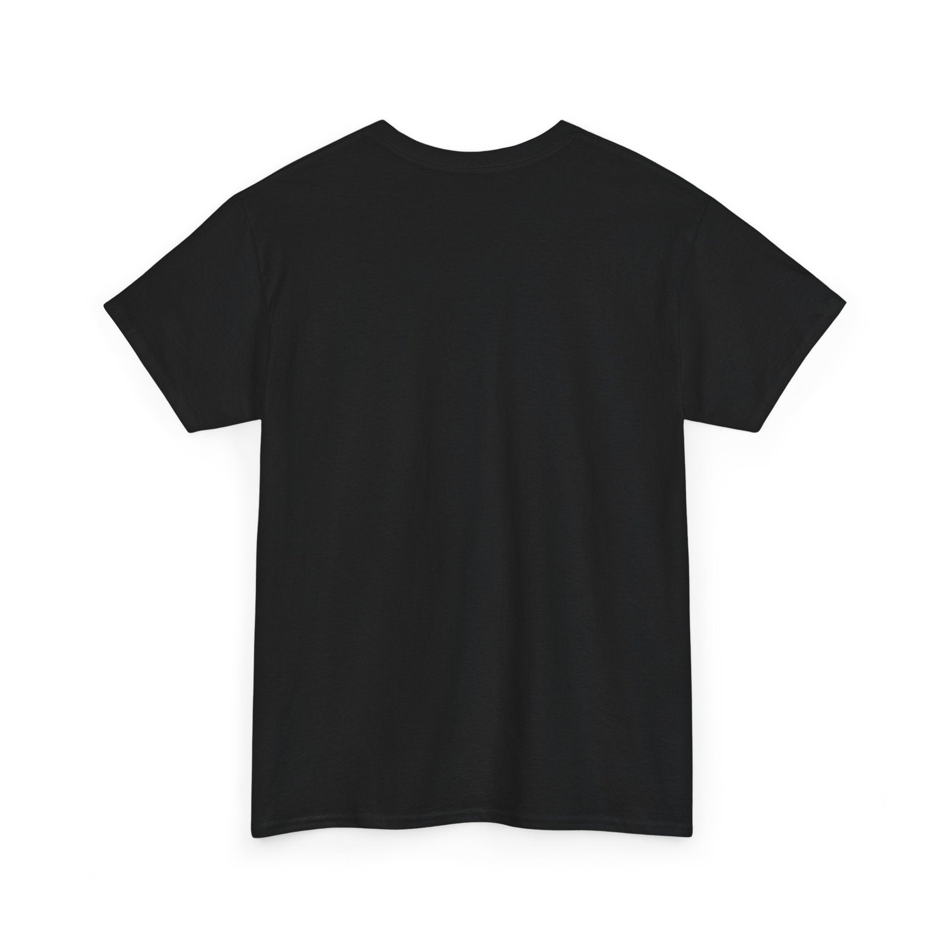 Patriotic "LOVE" Graphic Tee — American Flag Heart & Donut Design Printify