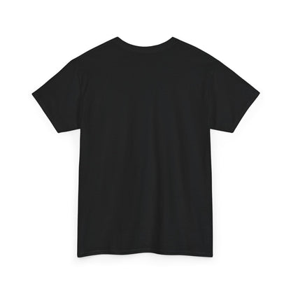 Patriotic "LOVE" Graphic Tee — American Flag Heart & Donut Design Printify
