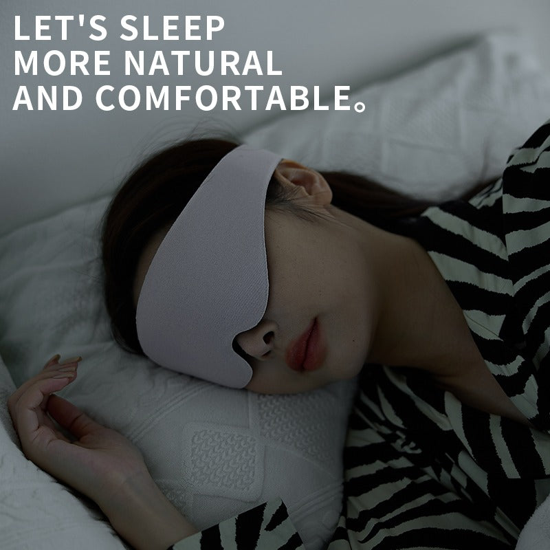 Light-shading Sleep Aid Eye Mask, Which Can Be Used For Travel And Home Office, Skin-friendly And Comfortable 3D Eye Mask, Shading And Breathable To Relieve Eye Fatigue null
