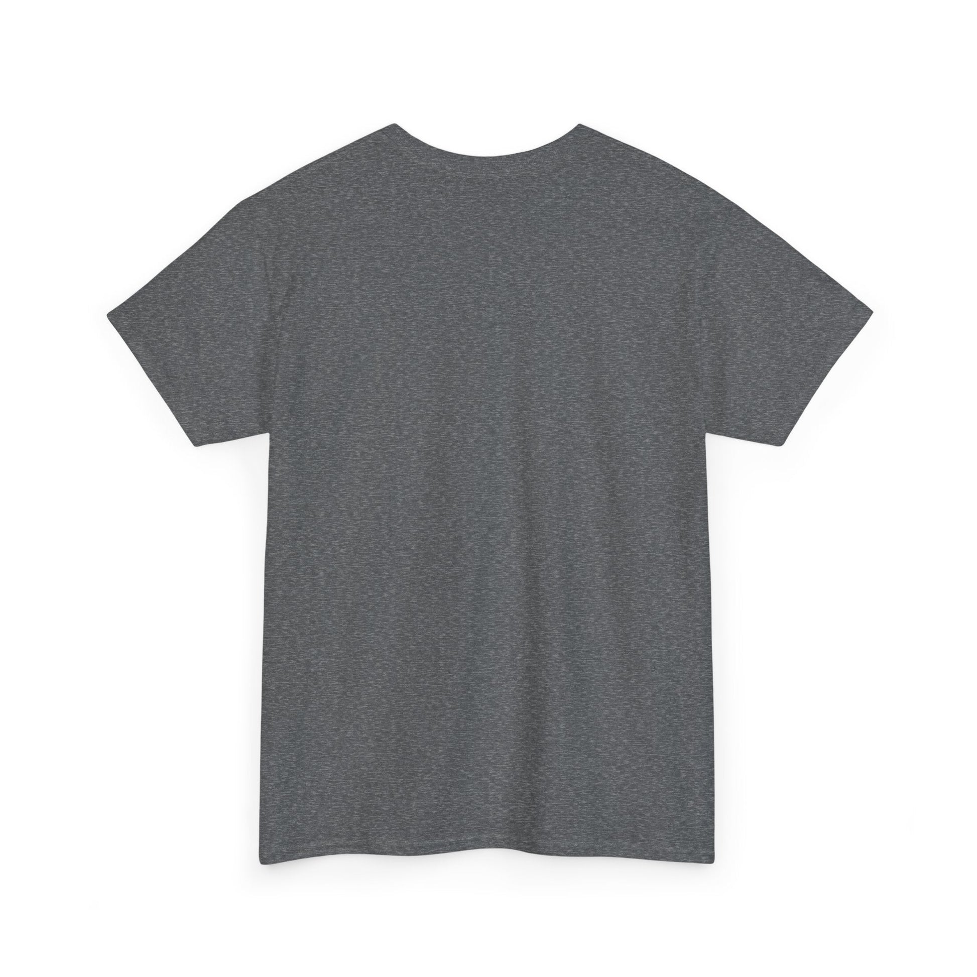 Patriotic "LOVE" Graphic Tee — American Flag Heart & Donut Design Printify