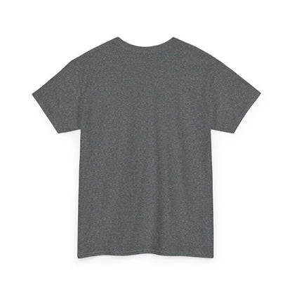 Patriotic "LOVE" Graphic Tee — American Flag Heart & Donut Design Printify