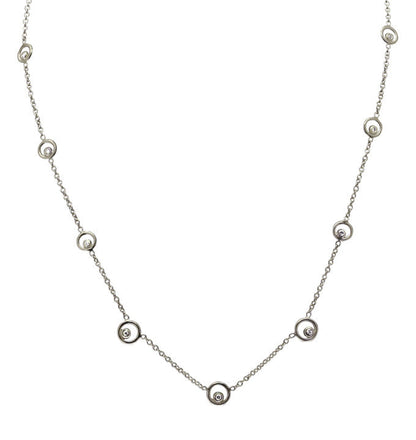 Karma Chain- 14K Gold with Ripples of Diamonds Jane A Gordon: Designs for Life