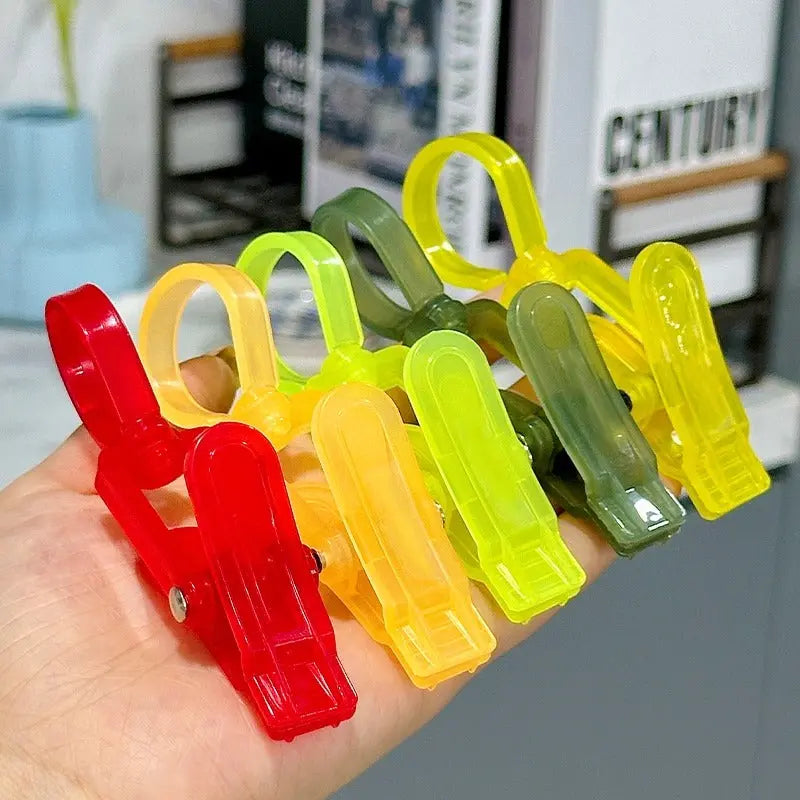 16-Pack Heavy Duty Multi-Purpose Binder Clips – Assorted Sizes for Office, Kitchen & Home Organization null