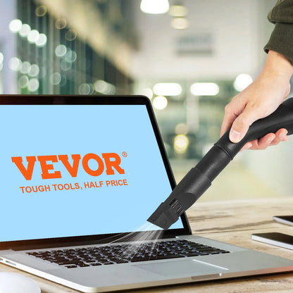 VEVOR 2.6 Gallon Wet Dry Shop Vac – 2.5 HP 3-in-1 Portable Vacuum & Blower with Floor, Car & Upholstery Attachments, ETL Listed null