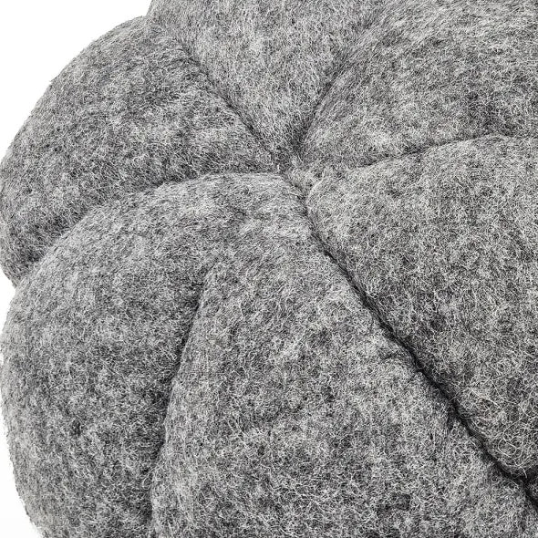 Set Of 3, 8.3x8.3x5.5 Gray Pumpkin, Pumpkin Ornament Decor For Holiday Harvest Festival Fall Festival   Thanksgiving null