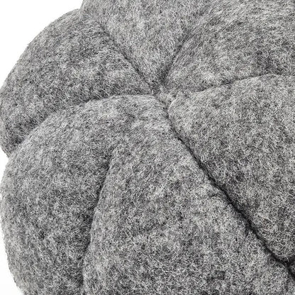 Set Of 3, 8.3x8.3x5.5 Gray Pumpkin, Pumpkin Ornament Decor For Holiday Harvest Festival Fall Festival   Thanksgiving null