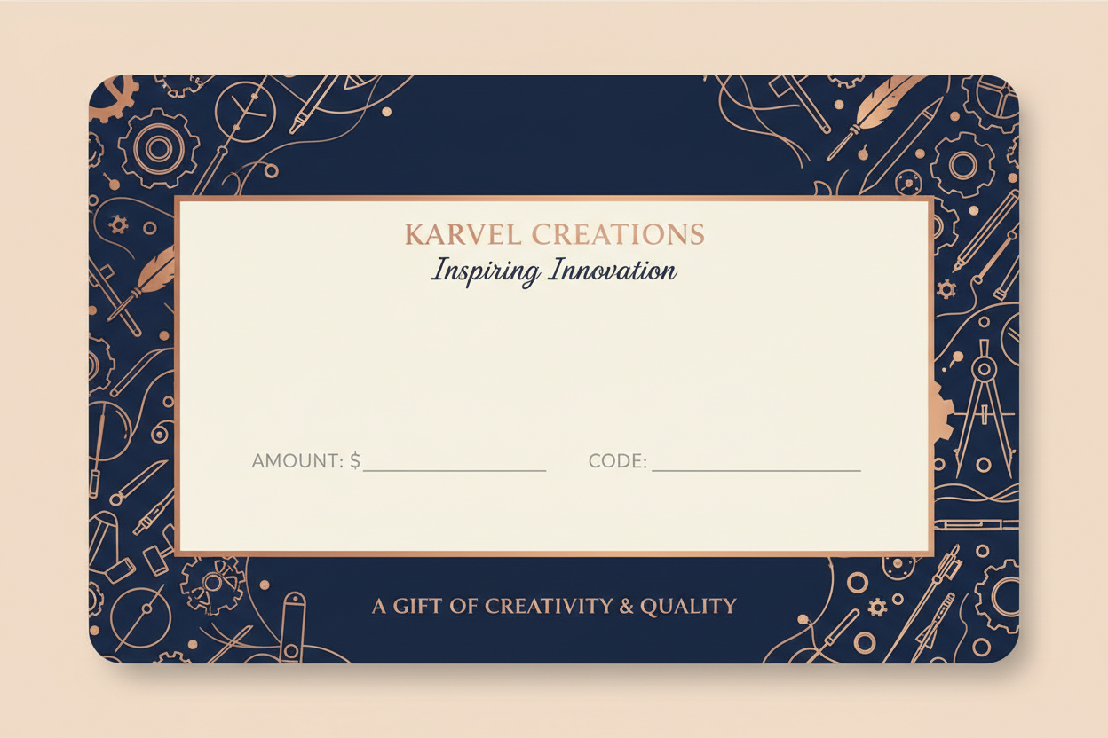 GIFT CARD Karvel Creations